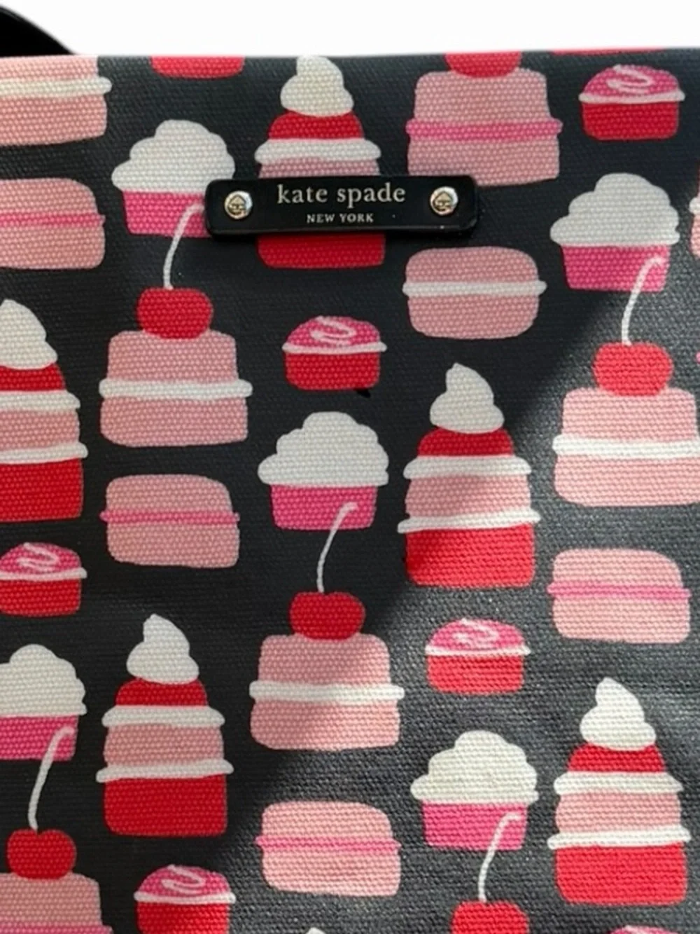 Kate Spade New‎ York Cake Print Tote Bag Large Sweet Treat Shopper